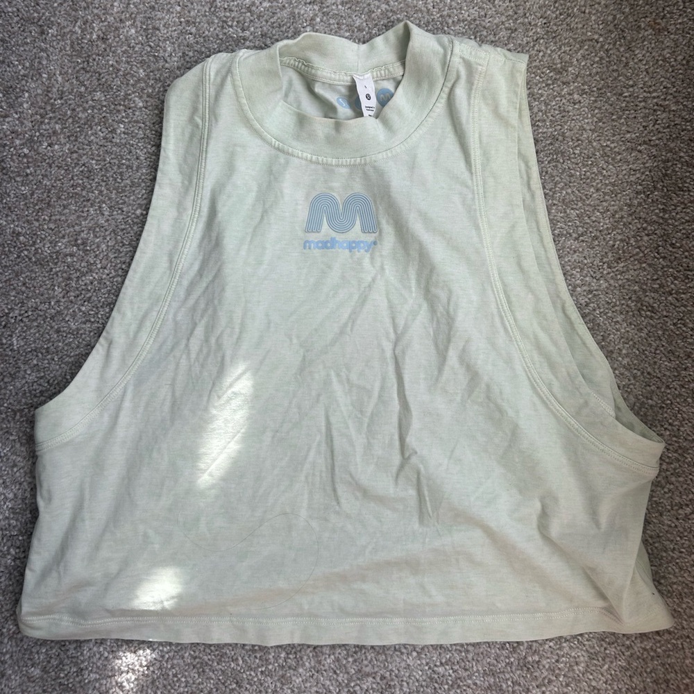 Lululemon x Madhappy Cropped High neck tank